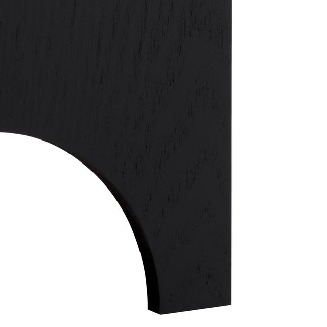 Early 21st Century Barahan End Table in Black For Sale - Image 5 of 7