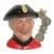 Royal Doulton Chelsea Pensioner D6817 English Porcelain Character Mug For Sale