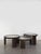 Set of three modular and stackable coffee tables, model "780," designed by gianfranco frattini and produced by cassina...