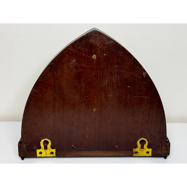British Gothic Revival Wall-Mounted Book Shelf, Circa Early 19th Century For Sale - Image 4 of 10