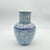 Blue Handmade Ceramic Vase (20cm) – Blue and White Golden Horn Halic Pattern – Spiral Scrolls Design For Sale - Image 8 of 9