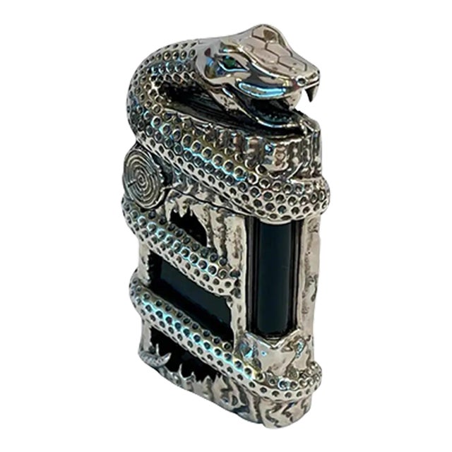 S.T. Dupont X Tournaire Limited Edition Snake Lighter (72/88), France, 2013 For Sale