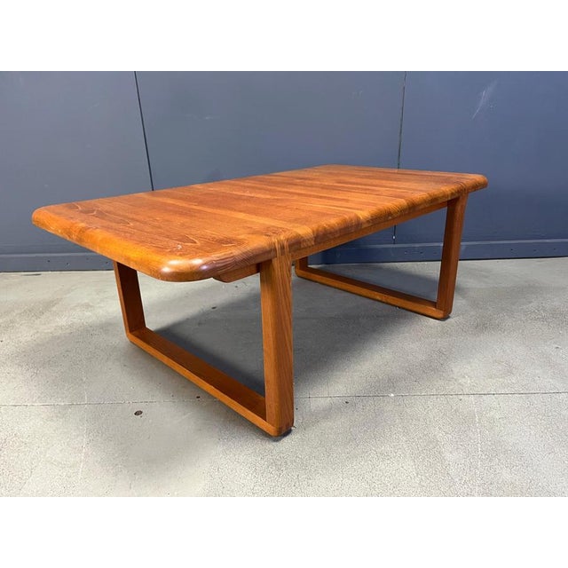 Mid-Century Scandinavian Teak Coffee Table, 1970s For Sale - Image 11 of 12