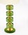 Modern Modern Venetian Glass and Brass Lamps With Green Drum Glass, Murano, Italy For Sale - Image 3 of 9