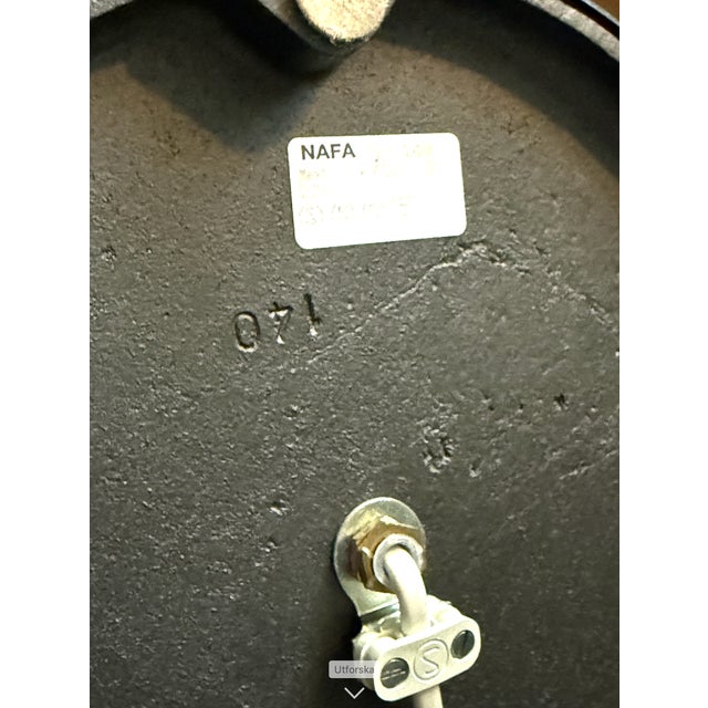 Table Lamp from Nybro Armaturfabrik Nafa, 1970s For Sale - Image 4 of 6