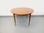 Vintage Scandinavian Style Round Teak Dining Table with Extension, 1960s For Sale - Image 11 of 18