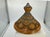 Moroccan Vintage Moroccan Tagine Ceramic Silver Tone Filigree Metal Overlay Ornate For Sale - Image 3 of 10