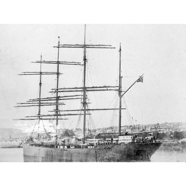 China Trade Painting of Ship “County of Caithness” by Lai Fong Ca. 1897 For Sale - Image 13 of 18