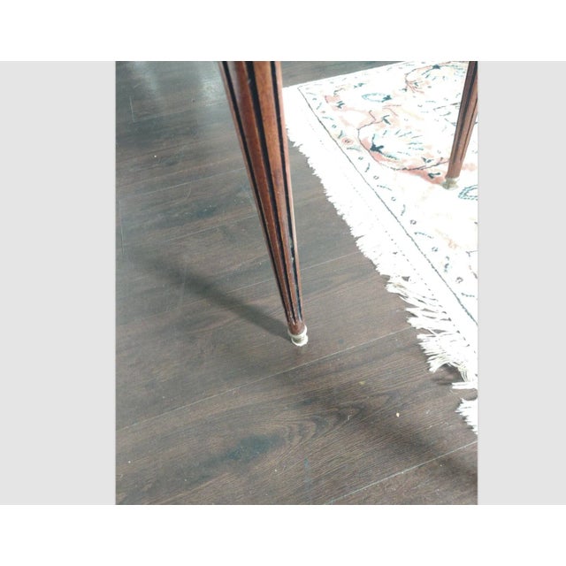 Mid 19th Century Mid 19th Century Antique French Louis XVI Table Bouillotte For Sale - Image 5 of 11