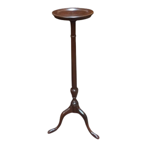 Vintage Plant Stand, Tall Mahogany Plant Stand, Biggs Furniture