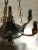 Antique French Empire Chandelier in Patinated Bronze and Gold Dore For Sale In Miami - Image 6 of 13