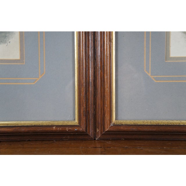 Late 19th Century Set of 2 Smyth & Weedon Antique Nautical Maritime Galleon Ship Engravings 22" For Sale - Image 5 of 12