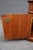 Croquet Cherry Leather-Top Partners Desk Form Coffee Table For Sale - Image 15 of 16