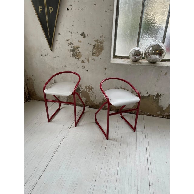 Wood Set of Side Chairs, 1980s For Sale - Image 7 of 18