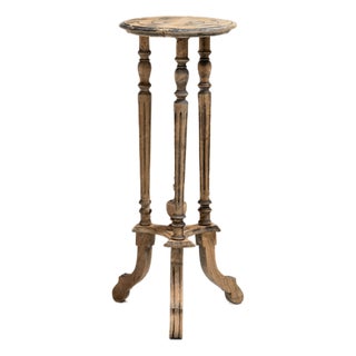 1900s French Beige Neo-Renaissance Pedestal For Sale