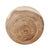 Raw Acacia Drum Side Table For Sale - Image 4 of 4