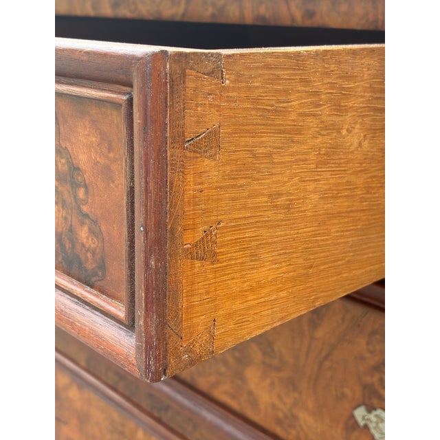 Walnut Chest of Five Drawers For Sale - Image 18 of 18