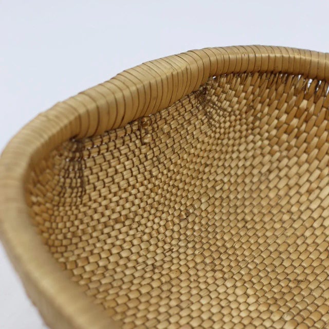 Late 19th Century Asian Reed Basket For Sale In Philadelphia - Image 6 of 8