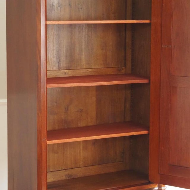 Louis-Philippe Mirrored Cabinet in Walnut, 1860 For Sale - Image 14 of 18