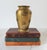 Brass Antique Brass Vase With Sunga Dynasty Coin Relief For Sale - Image 8 of 11