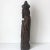 Vintage Carved Wood Monk Sculpture, Japanese Shou Sugi Ban Burned Wood For Sale - Image 10 of 10