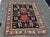 Antique Kazak Rug | Bold Geometric Tribal Design, Navy Field | 5'5"x6'5" For Sale In Los Angeles - Image 6 of 7