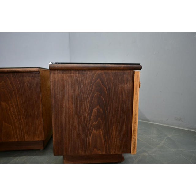 Art Deco Bedside Tables, Czechoslovakia, 1932, Set of 2 For Sale - Image 18 of 18