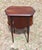 French Vintage Mahogany French Style Tobacco Humidor Cabinet Smoke Stand Bedside Table For Sale - Image 3 of 12