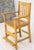 Tangerine Solid Brid’s-Eye Maple High Pool Chairs Bar Stools For Sale - Image 8 of 14