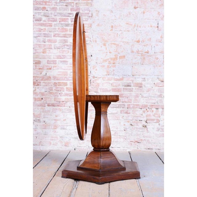 Biedermeier Dining Table in Walnut, Czechia, 1830s For Sale - Image 10 of 18