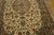 Traditional 1940s Traditional Mid-20th Century Ivory Medallion Tabriz Silk Highlights Rug For Sale - Image 3 of 4