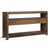 Sawyer Rustic Shelf & Drawer Console Table For Sale In Los Angeles - Image 6 of 7