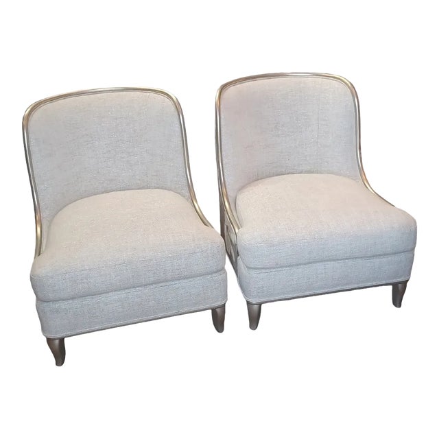 Early 21st Century Pair of Empress Chairs by Baker For Sale