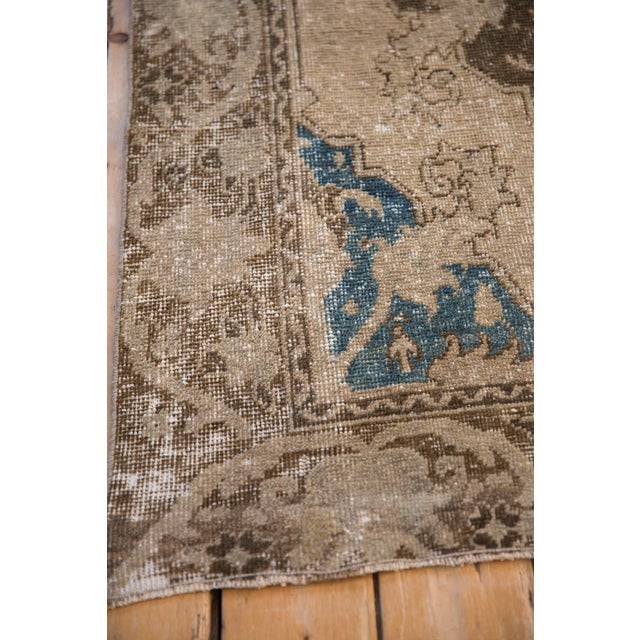 Ivory Vintage Distressed Oushak Rug - 3'8" x 5'8" For Sale - Image 8 of 9