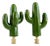 Cactus Lamp Finials - A Matching Pair For Sale