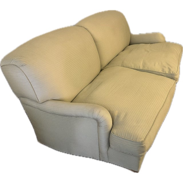 English 1990s George Smith Standard Arm Sofa For Sale - Image 3 of 5