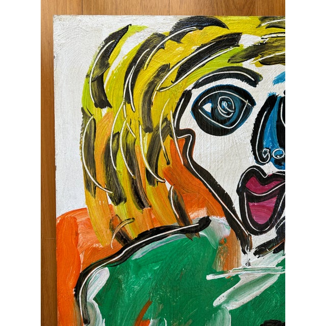 “Art” by Artist Peter Keil, Original Titled Painting (1964) For Sale - Image 6 of 12