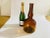 French Glass Cobalt Brown Color Bottle, 1930s For Sale - Image 10 of 11
