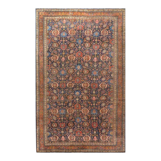 Late 19th Century Palatial Bidjar Rug For Sale
