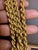 2020s Vintage 14 Karat Yellow Gold 49.2 Gm, Rope Chain, 3.3 Mm Necklace, 36 " Long For Sale - Image 5 of 8