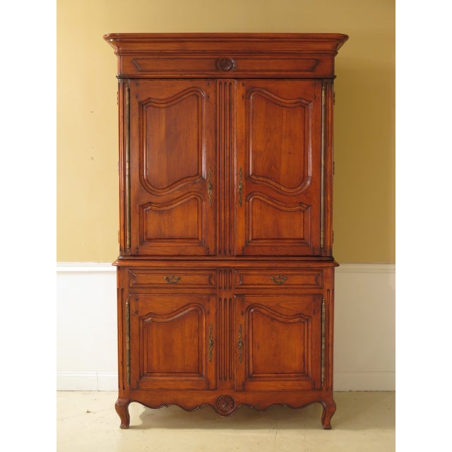 French Provincial Style Linen Press/Cupboard Chairish