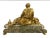 Late 19th Century Antique French Gilt Bronze & Marble Inkwell For Sale - Image 5 of 8
