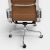 Late 20th Century Late 20th Century Eames Aluminum Group Soft Pad Executive Chair by Herman Miller -Brown Leather For Sale - Image 5 of 9