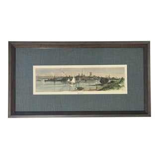 1890 Sag Harbor View, Framed For Sale