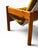 Danish Modern Solid Pine Lounge Armchair | New Canvas Sling & Mustard Velvet Cushion | C. 1970s For Sale - Image 10 of 11