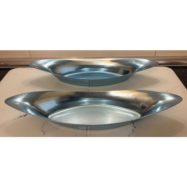 Aluminium Trays by MMM, 1960s, Set of 2 For Sale - Image 4 of 7