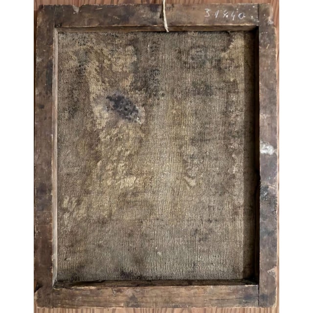 Ecce Homo, 1500s, Oil on Canvas. For Sale - Image 12 of 12
