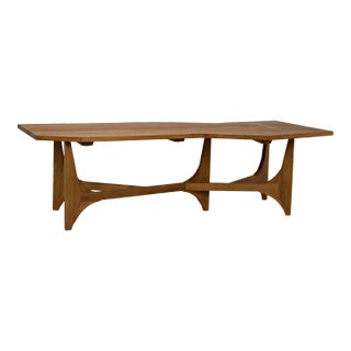 NOIR Fenton Coffee Table in Gold Teak For Sale