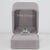 Zambian Emerald Ring With Natural Diamonds & Blue Sapphires: Solid 14k Gold, Size 6.75 For Sale - Image 4 of 9