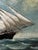 19th Century Large Victorian Marine Oil Painting of the Harland & Wolff Clipper Slieve Roe | Attributed to Lai Fong (Fl. 1870–1910) For Sale - Image 5 of 18